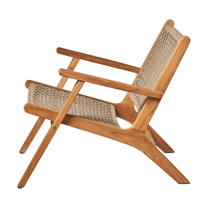 Fotel lounge Sandvik, Drewno tekowe 1898