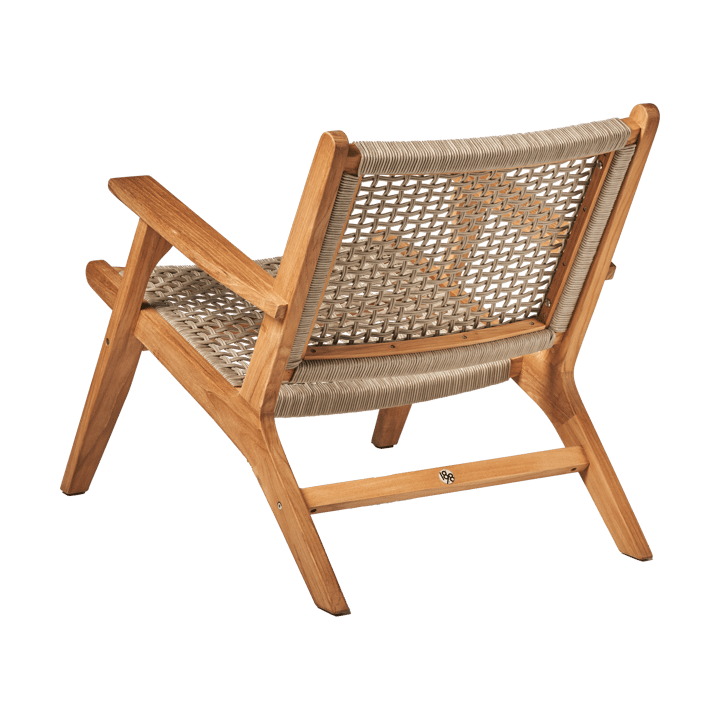 Fotel lounge Sandvik, Drewno tekowe 1898