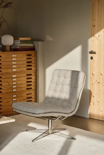 Fotel obrotowy Loholm - Bern Beige 0341 - 1898