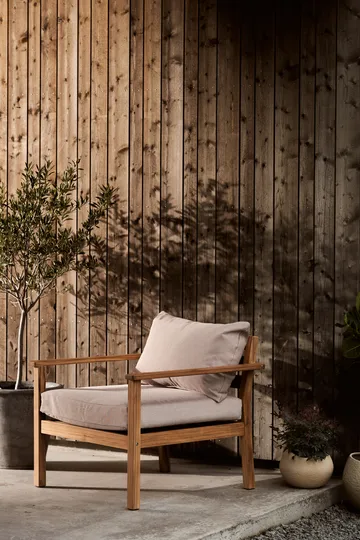 Fotel ogrodowy Stockaryd Teak/Beige - 1898