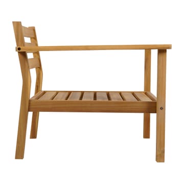 Fotel ogrodowy Stockaryd Teak/Beige - undefined - 1898