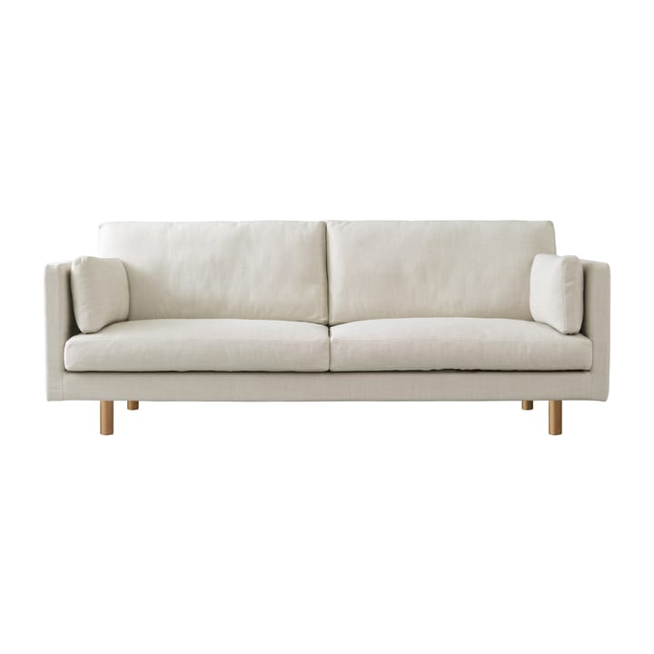 Haga Sofa 3-osobowa dębowy/tkanina - Sonnet Beige 07 - 1898