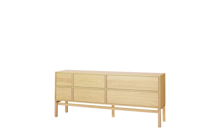 Hylte kredens 6 szuflad 172x73 cm, Dąb 1898