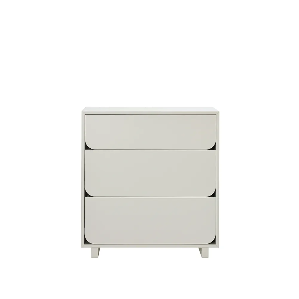 Komoda Vidja niska, sand, 3 szuflady 1898