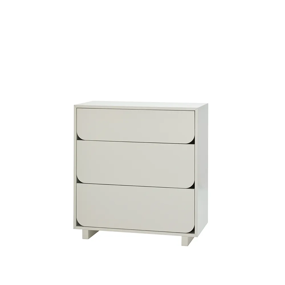 Komoda Vidja niska, sand, 3 szuflady 1898