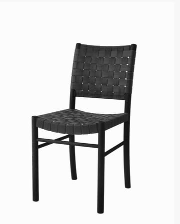 Krzesło Lillö plecione siedzisko i oparcie - Czarny - 1898