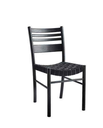 Krzesło Lillö siedzisko tkane - Czarny - 1898