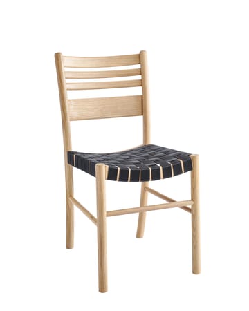 Krzesło Lillö siedzisko tkane - Dąb pigmentowany na biało - 1898