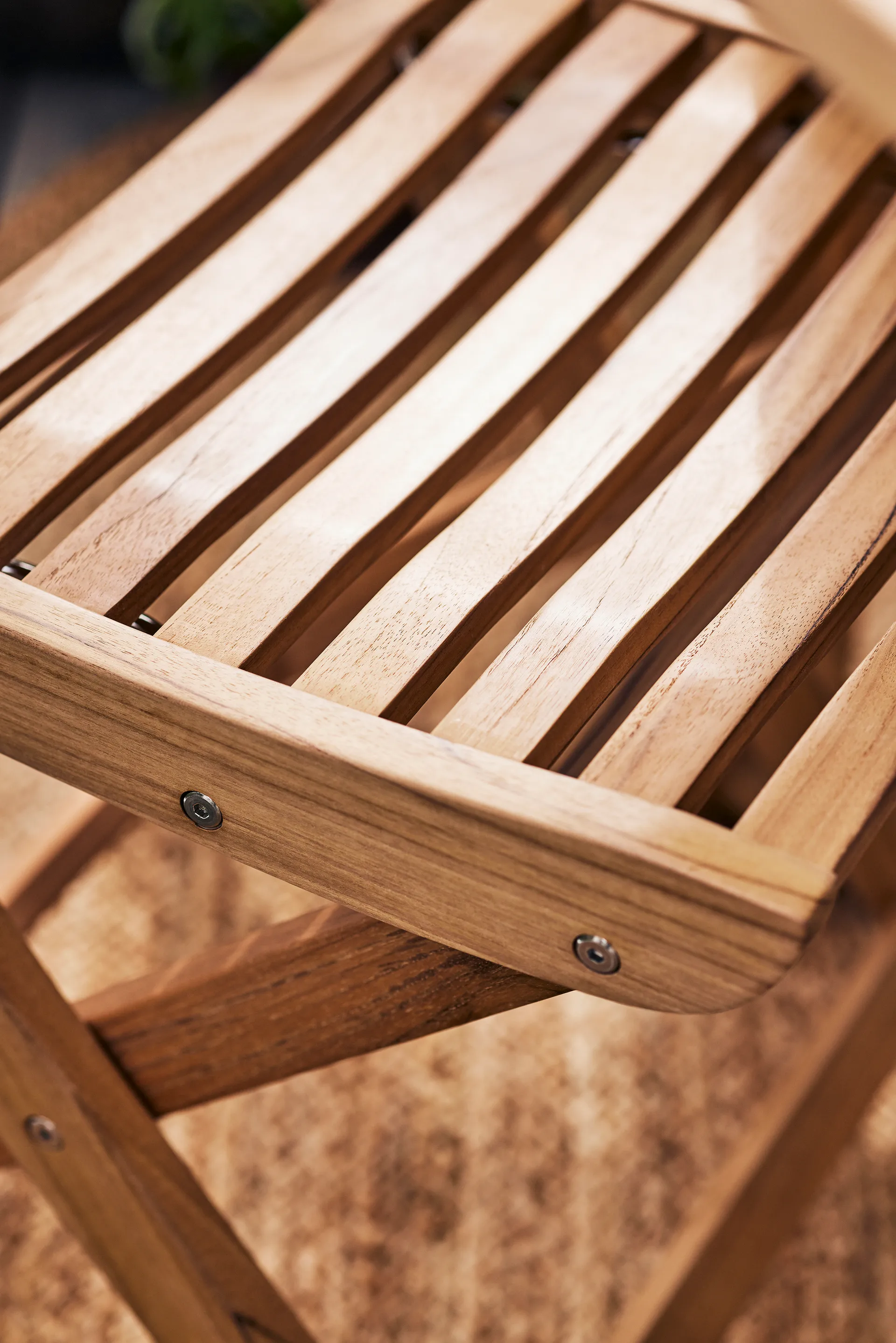 Krzesło składane Aneboda, Drewno tekowe 1898