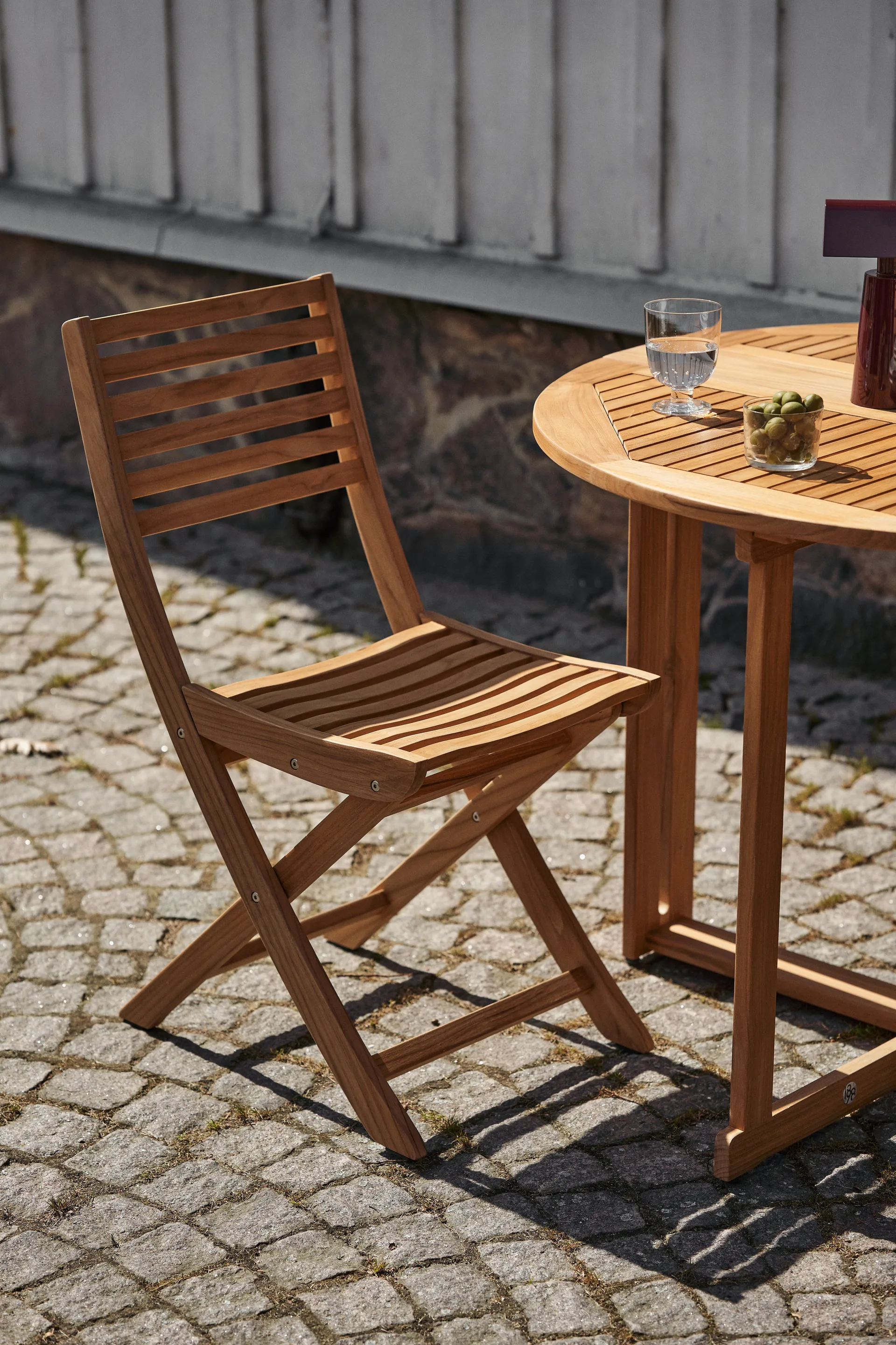 Krzesło składane Aneboda, Drewno tekowe 1898