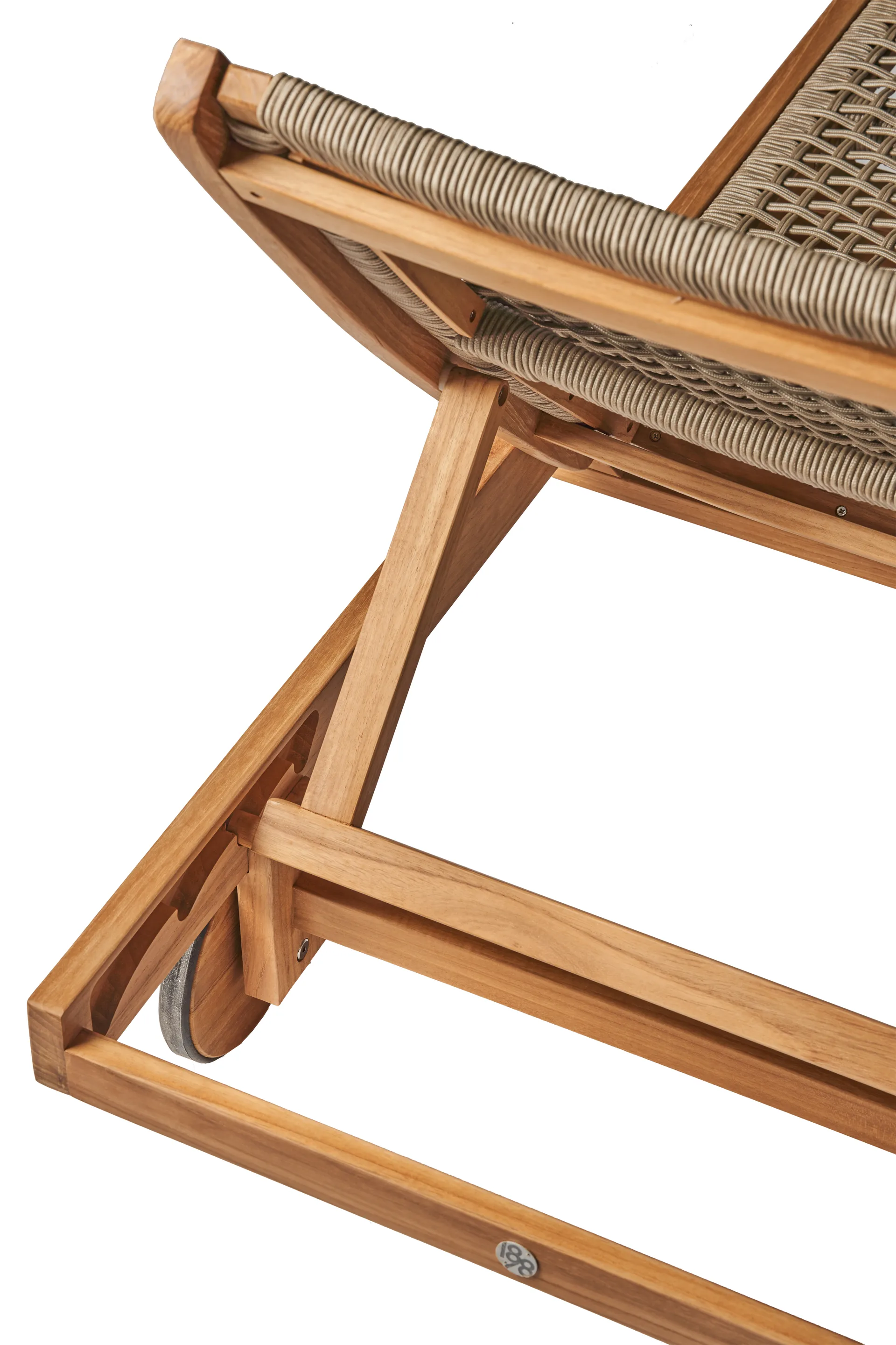 Leżak Sandvik, Drewno tekowe 1898