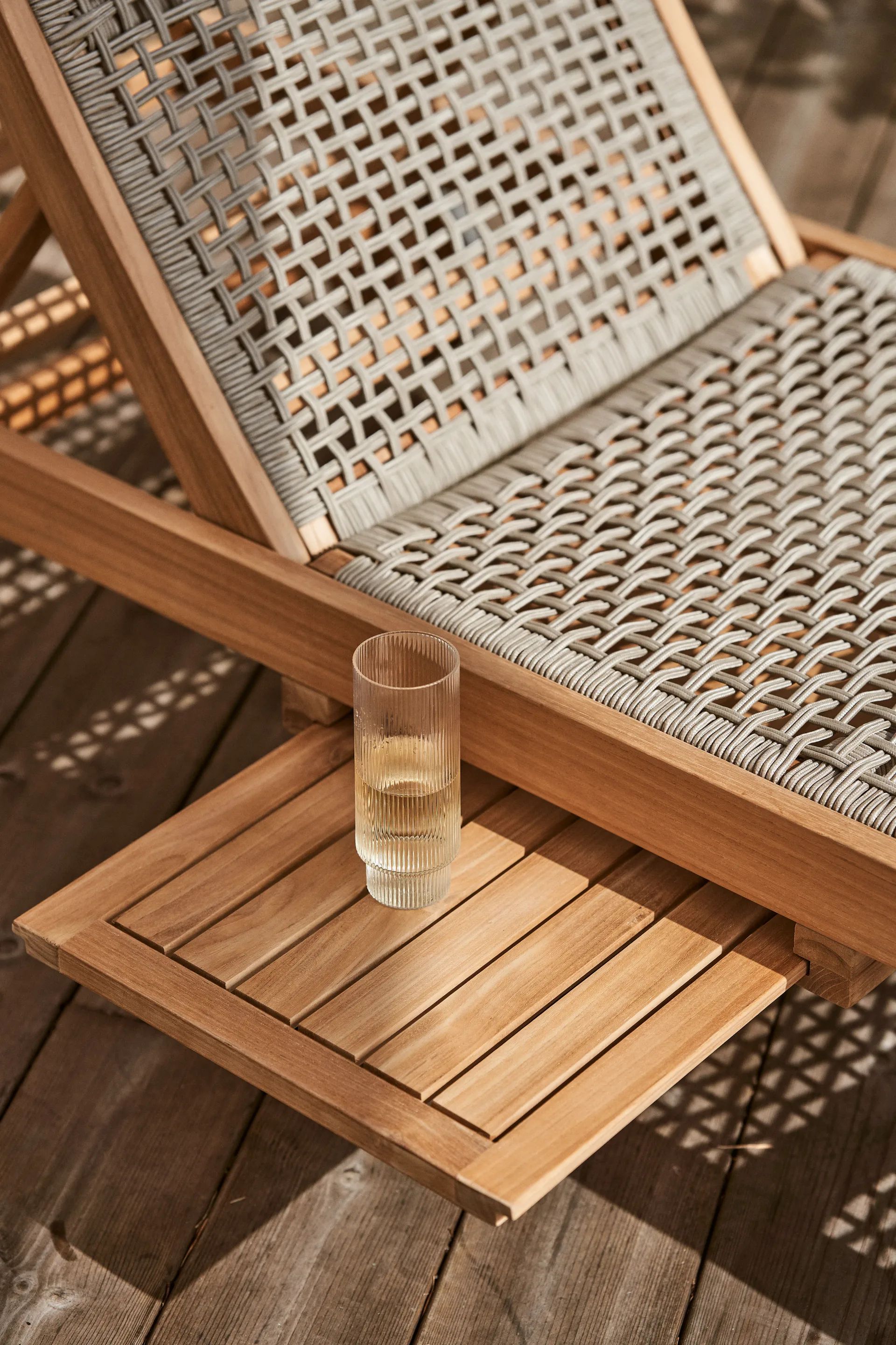 Leżak Sandvik, Drewno tekowe 1898