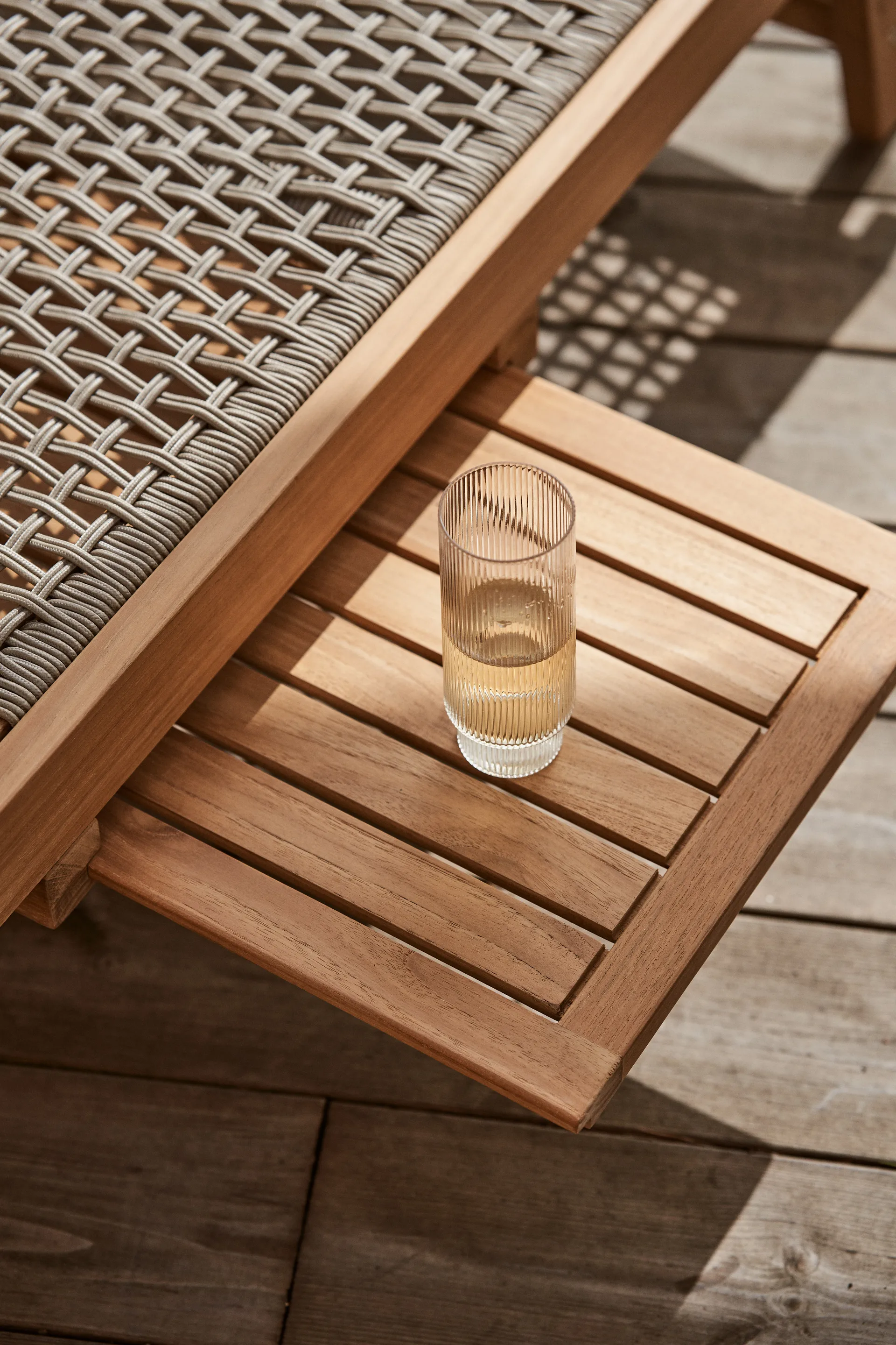 Leżak Sandvik, Drewno tekowe 1898