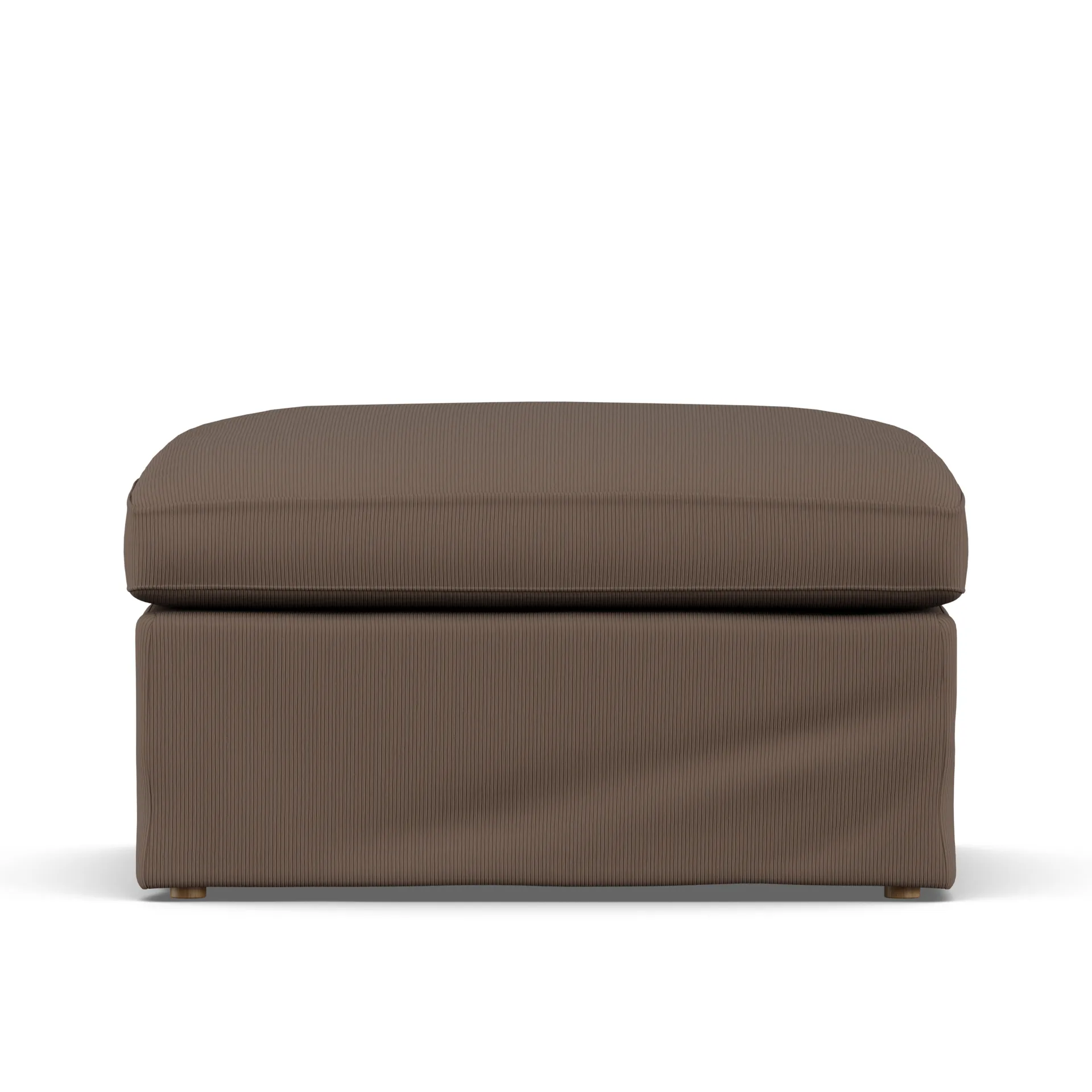 Linnevik podnóżek, Jump Brown 1955-dąb olejowany na biało, z falbaną 1898