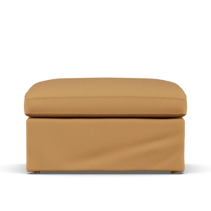 Linnevik podnóżek - Jump Honey 1959-dąb olejowany na biało, z falbaną - 1898