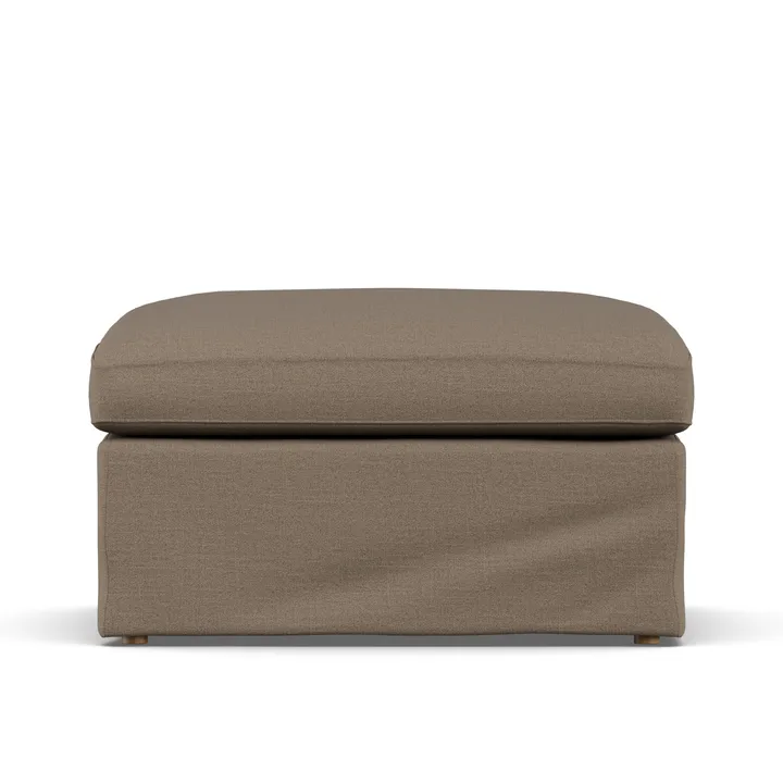 Linnevik podnóżek - Same Mole 6674-dąb olejowany na biało, z falbaną - 1898