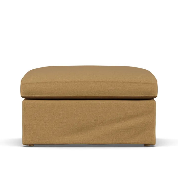 Linnevik podnóżek - Same Ochre 6676-dąb olejowany na biało, z falbaną - 1898