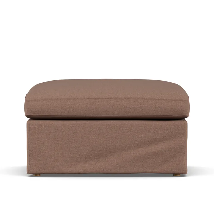 Linnevik podnóżek - Same Rust 6675-dąb olejowany na biało, z falbaną - 1898