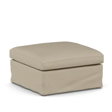 Linnevik podnóżek - Same Sand 6672-dąb olejowany na biało, z falbaną - 1898