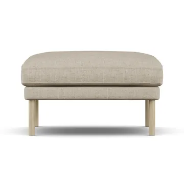 Linnevik puf - Bern Beige 0341-dąb olejowany na biało, bez falbany - 1898