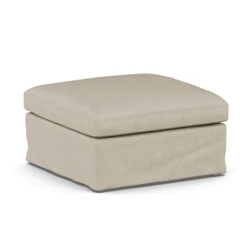 Linnevik puf - Bern Beige 0341-dąb olejowany na biało, z falbaną - 1898