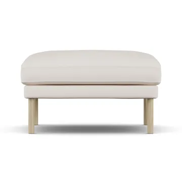 Linnevik puf - Caleido Beige 9600-dąb olejowany na biało, bez falbany - 1898