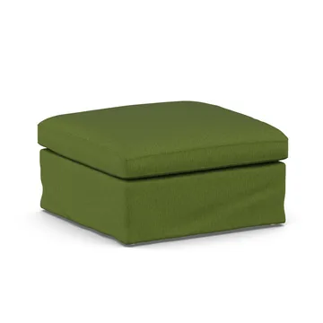 Linnevik puf - Luiza Green 3975-dąb olejowany na biało, z falbaną - 1898