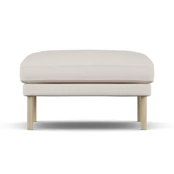 Linnevik puf - Same Off White 6671-dąb olejowany na biało, bez falbany - 1898