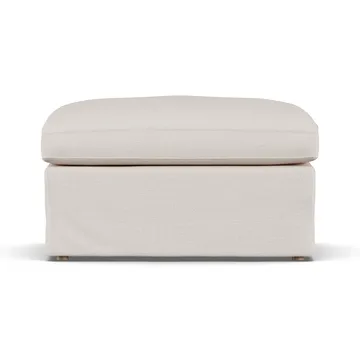 Linnevik puf - Same Off White 6671-dąb olejowany na biało, z falbaną - 1898