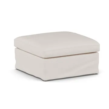 Linnevik puf - Same Off White 6671-dąb olejowany na biało, z falbaną - 1898