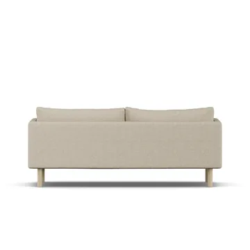 Linnevik sofa - Bern Beige 0341-dąb olejowany na biało, 3-osobowa - 1898