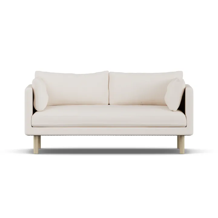 Linnevik sofa - Caleido Beige 9600-dąb olejowany na biało, 2-osobowa - 1898