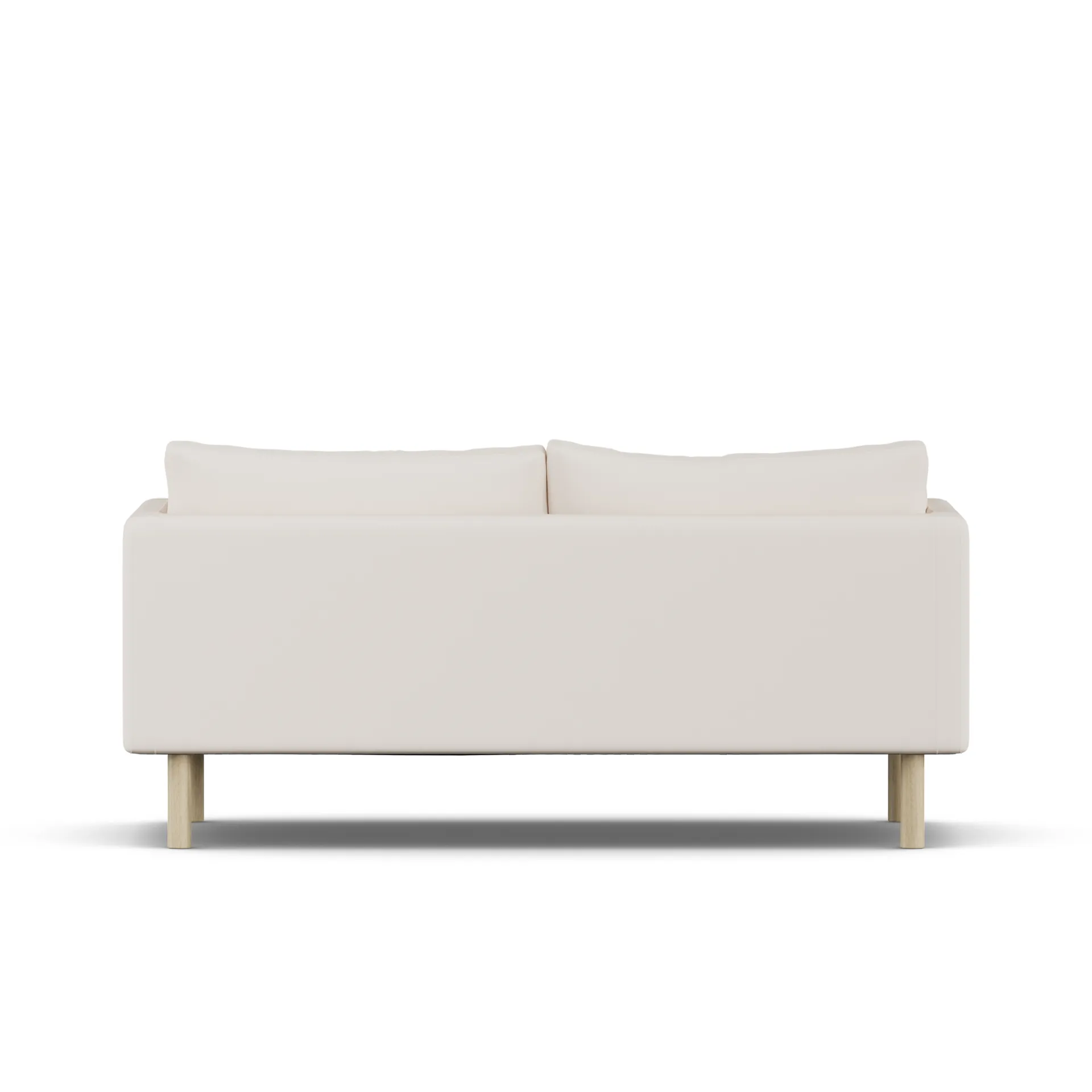 Linnevik sofa, Caleido Beige 9600-dąb olejowany na biało, 2-osobowa 1898