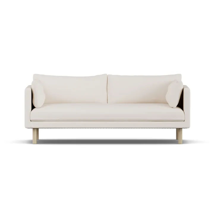 Linnevik sofa - Caleido Beige 9600-dąb olejowany na biało, 3-osobowa - 1898