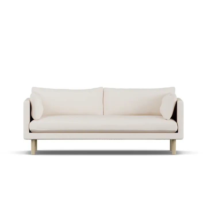 Linnevik sofa - Caleido Beige 9600-dąb olejowany na biało, 3-osobowa - 1898