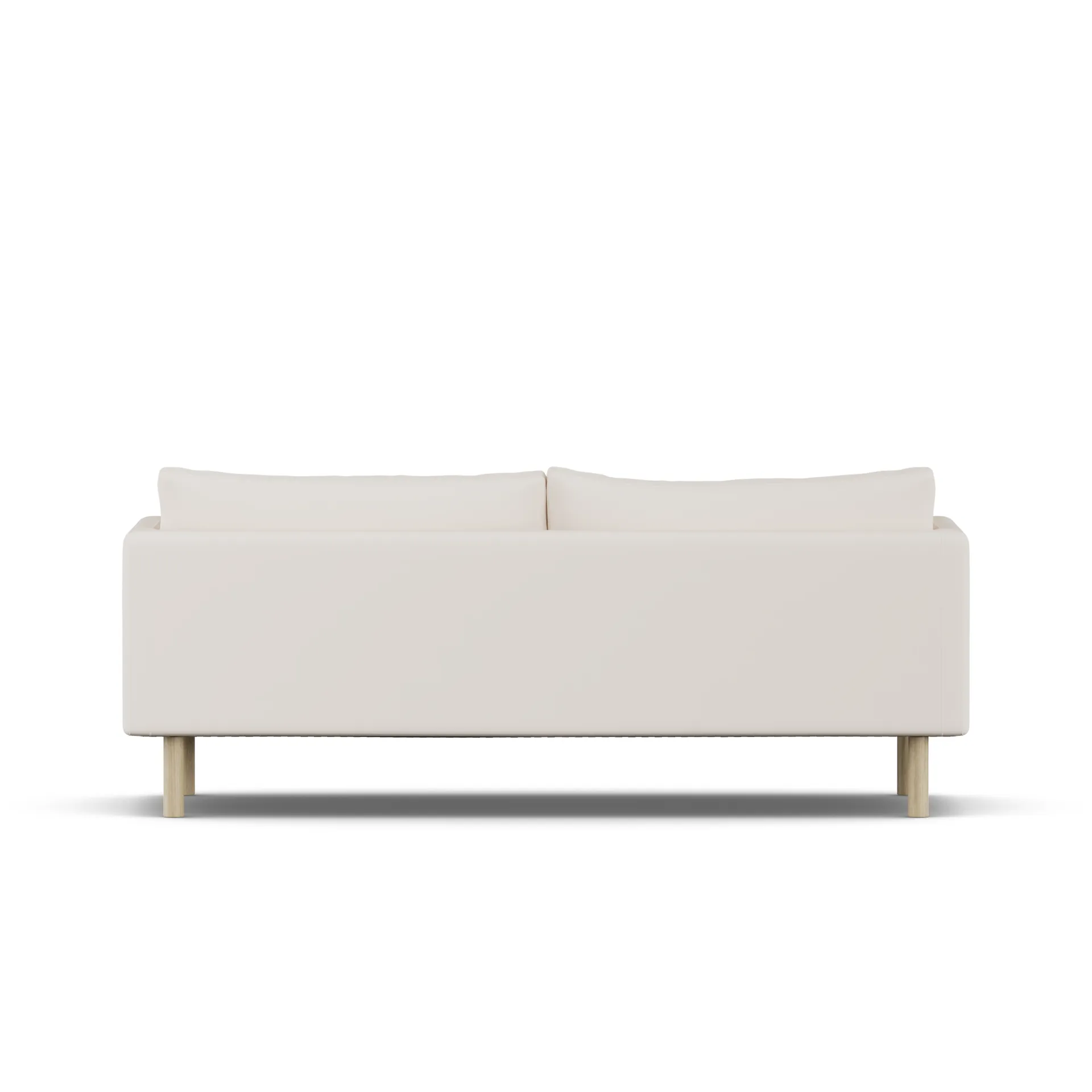 Linnevik sofa, Caleido Beige 9600-dąb olejowany na biało, 3-osobowa 1898