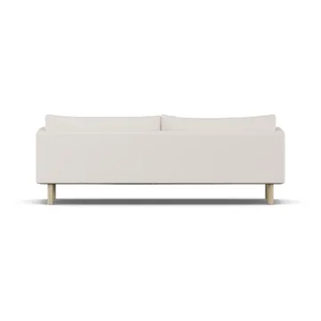 Linnevik sofa - Caleido Beige 9600-dąb olejowany na biało, 4-osobowa, bez falbany - 1898