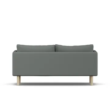 Linnevik sofa - Caleido Grey 1240-dąb olejowany na biało, 2-osobowa - 1898