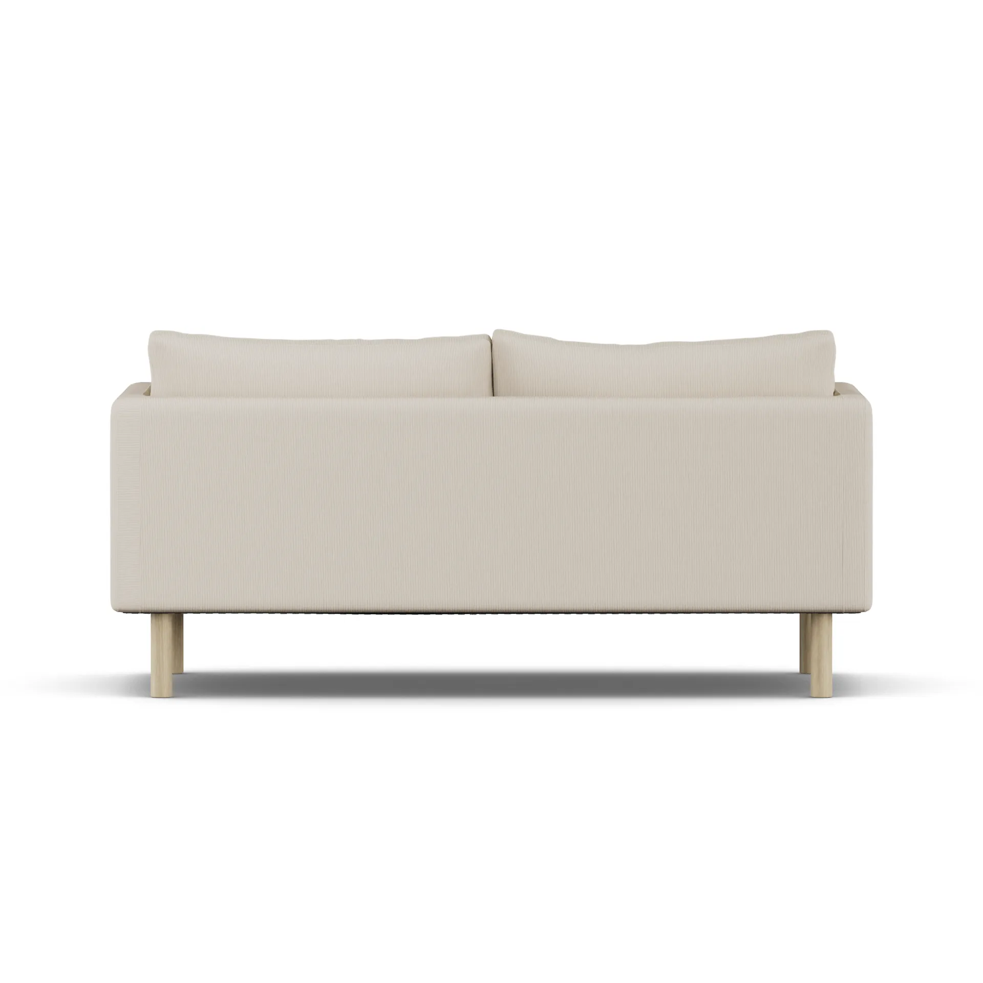 Linnevik sofa, Jump Beige 1956-dąb olejowany na biało, 2-osobowa 1898