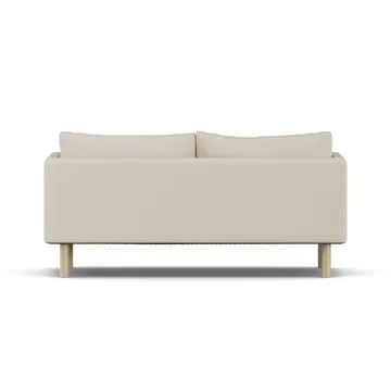 Linnevik sofa - Jump Beige 1956-dąb olejowany na biało, 2-osobowa - 1898