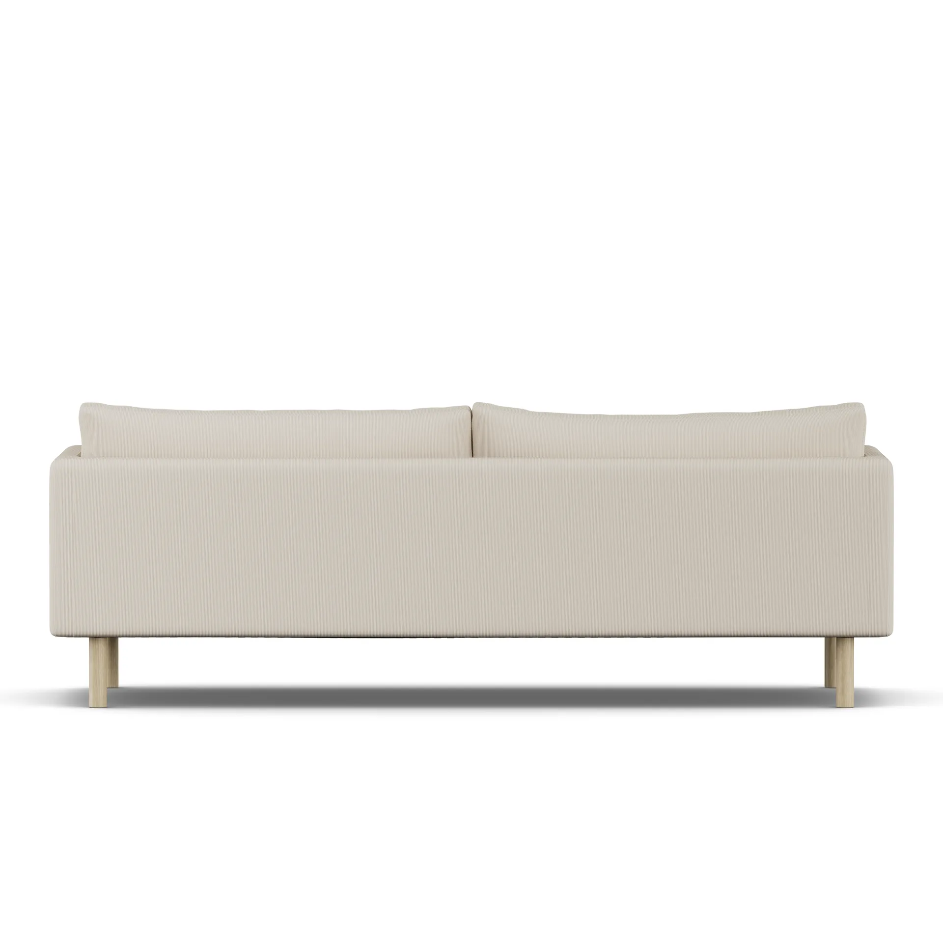 Linnevik sofa, Jump Beige 1956-dąb olejowany na biało, 4-osobowa 1898