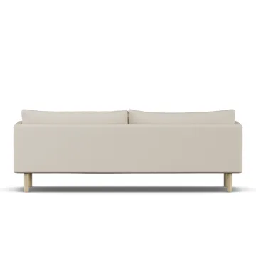 Linnevik sofa - Jump Beige 1956-dąb olejowany na biało, 4-osobowa - 1898