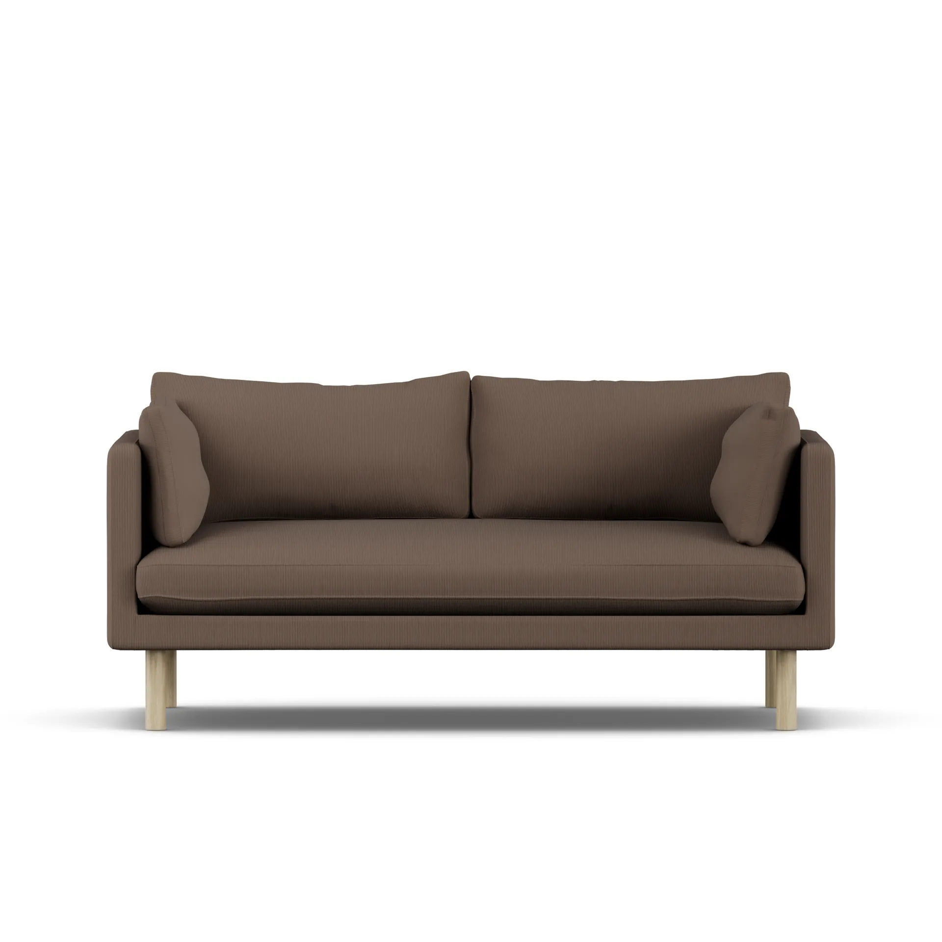 Linnevik sofa, Jump Brown 1955 1955-dąb olejowany na biało, 2-osobowa 1898