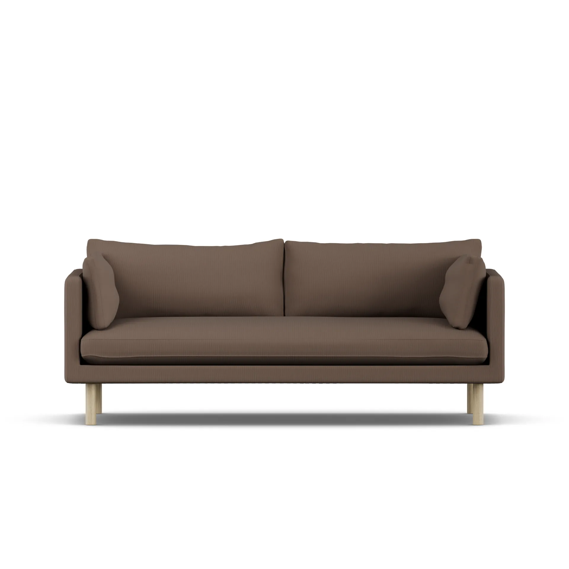 Linnevik sofa, Jump Brown 1955 1955-dąb olejowany na biało, 3-osobowa 1898