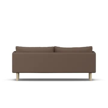 Linnevik sofa - Jump Brown 1955 1955-dąb olejowany na biało, 3-osobowa - 1898