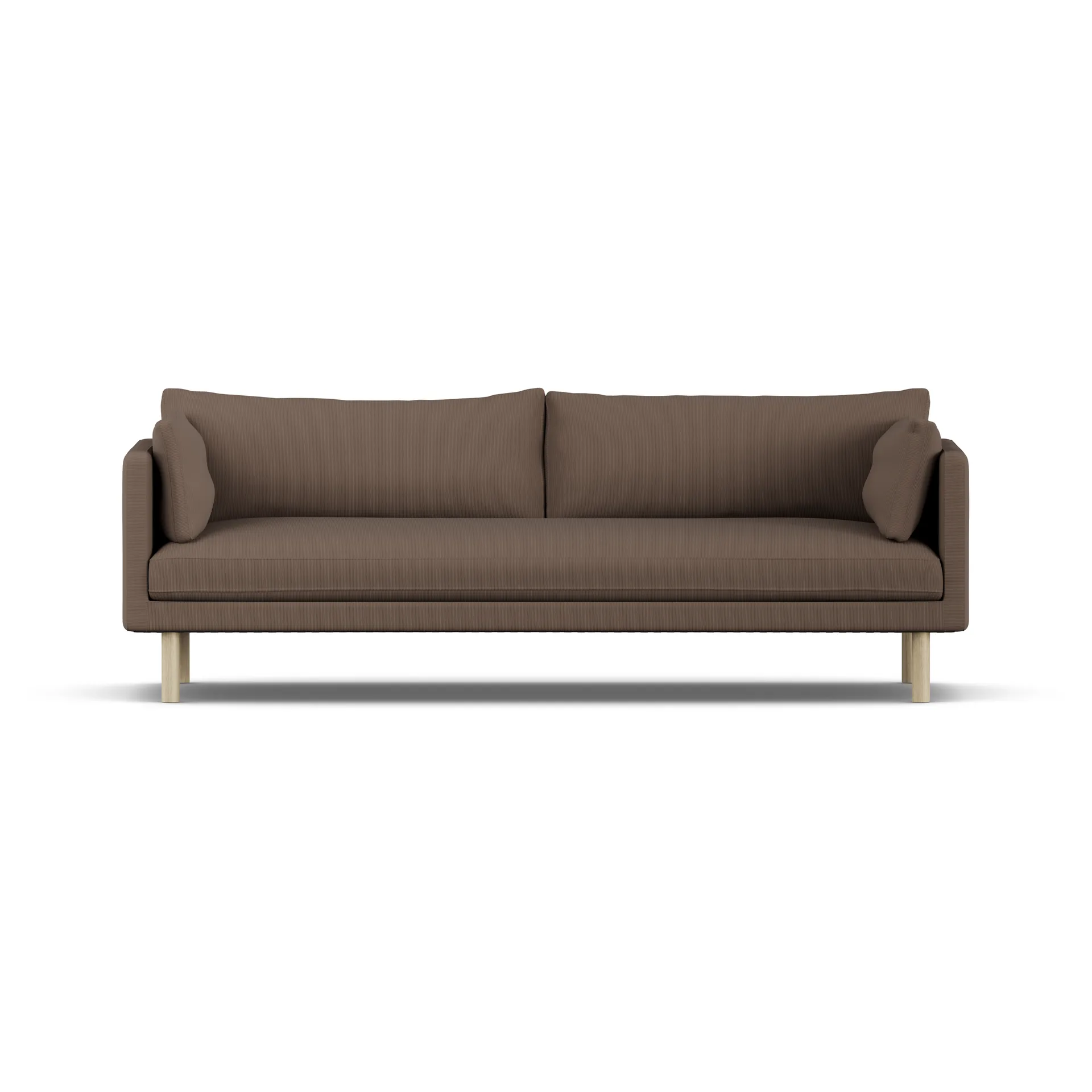 Linnevik sofa, Jump Brown 1955 1955-dąb olejowany na biało, 4-osobowa 1898