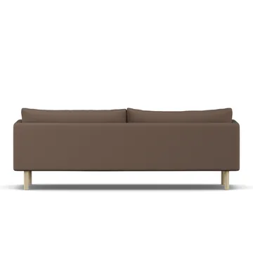 Linnevik sofa - Jump Brown 1955 1955-dąb olejowany na biało, 4-osobowa - 1898