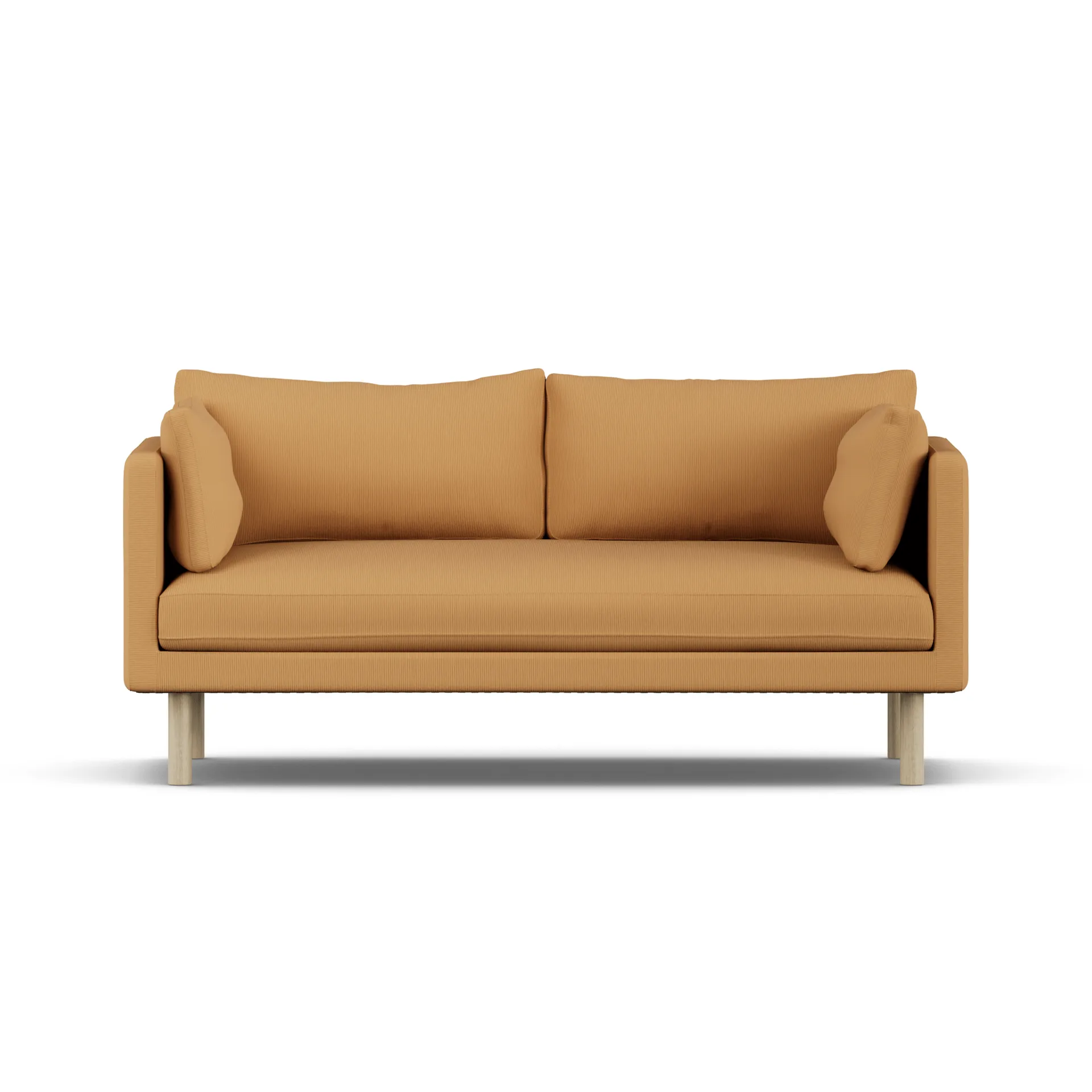Linnevik sofa, Jump Honey 1959-dąb olejowany na biało, 2-osobowa, bez falbany 1898