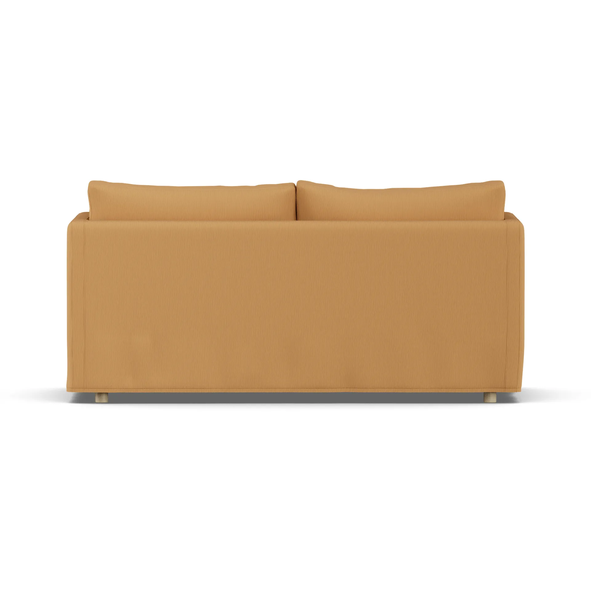 Linnevik sofa, Jump Honey 1959-dąb olejowany na biało, 2-osobowa, z falbaną 1898