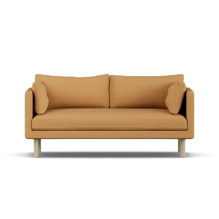 Linnevik sofa - Jump Honey 1959-dąb olejowany na biało, 2-osobowa - 1898